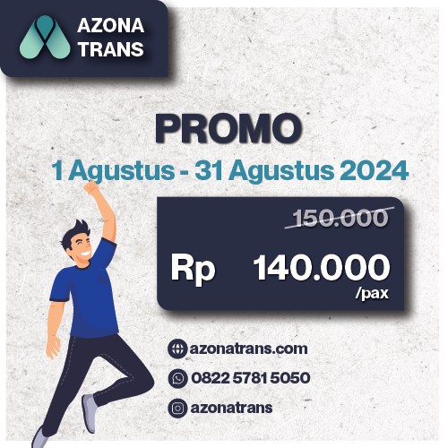Promo Travel Malang Juanda Surabaya untuk Bulan Agustus